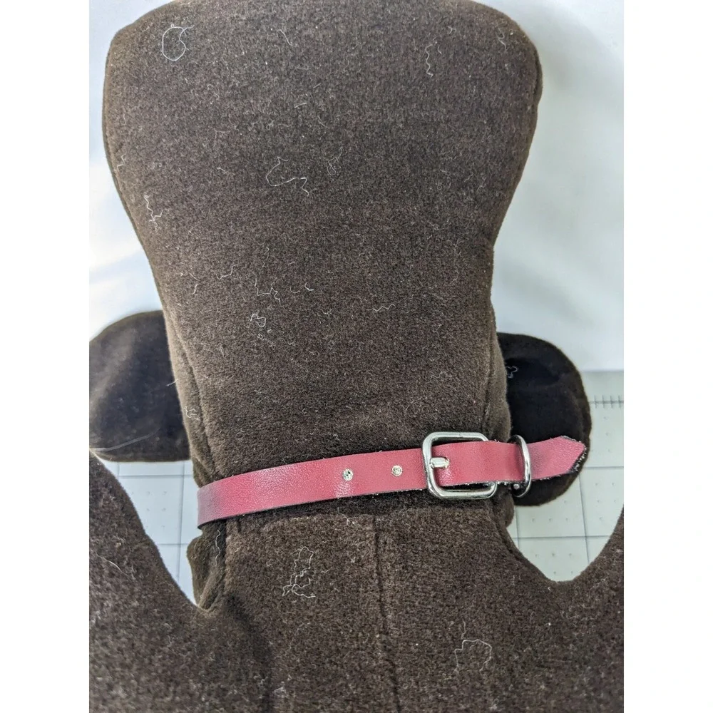 Tonka Pound Puppies Brown Dog Plush Collar 17 Inch ‎ 1985 Stuffed Animal Toy